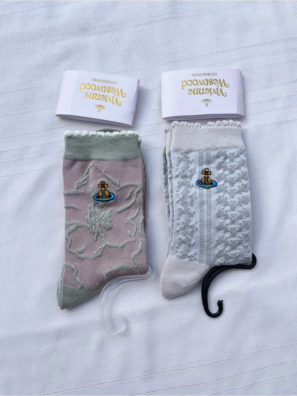 Vivienne Westwood Knit Crew Socks with 2 pair